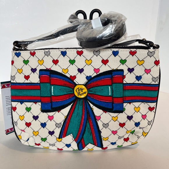 New With Tags Brighton Love & Joy Pouch Purse - Picture 5 of 12